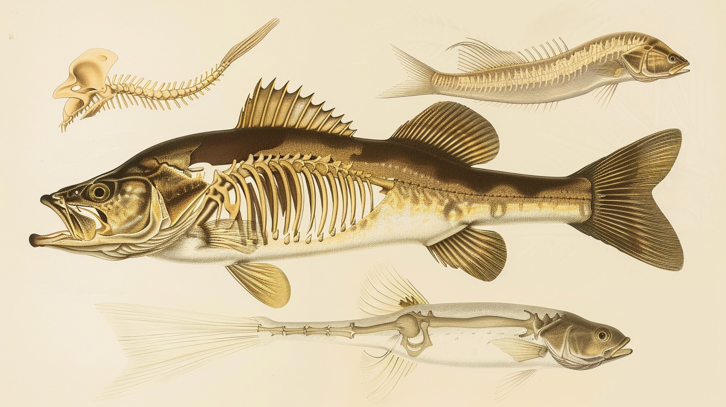 Diagram of fish anatomy